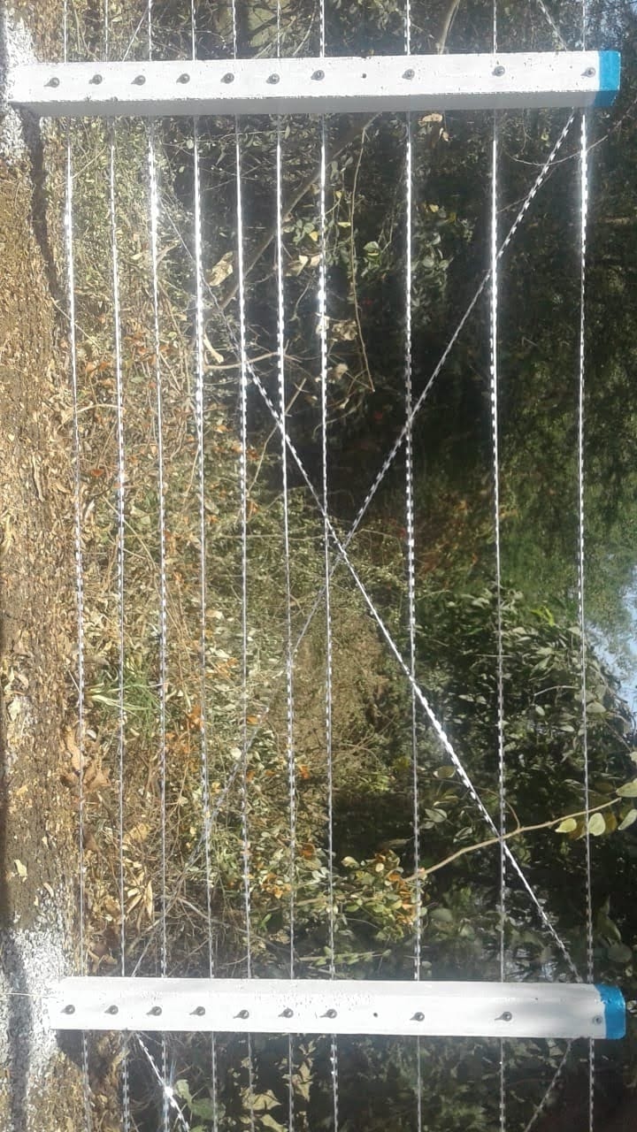 Farm fencing project completed by Khet Rakshak Industries