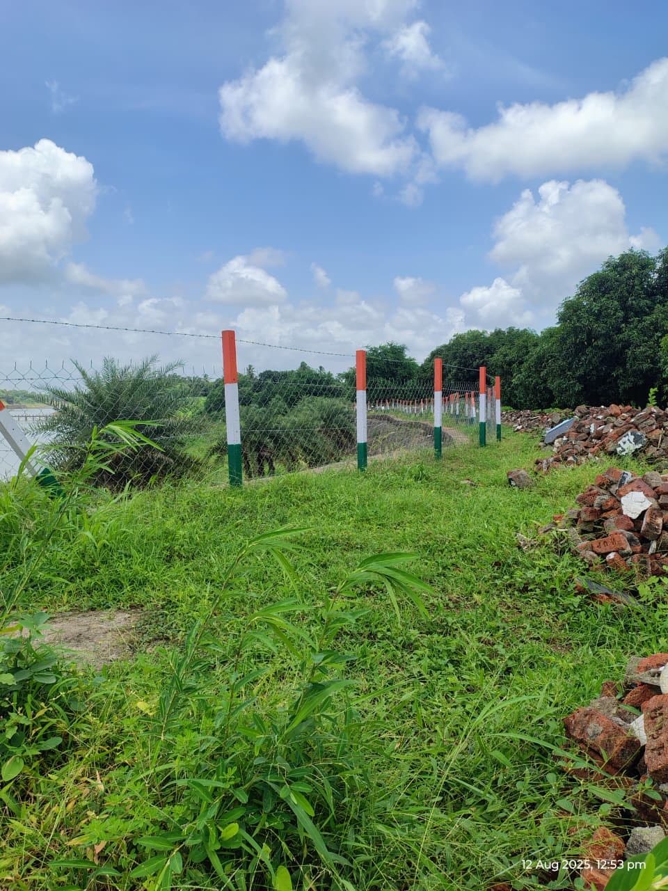 Farm fencing project completed by Khet Rakshak Industries