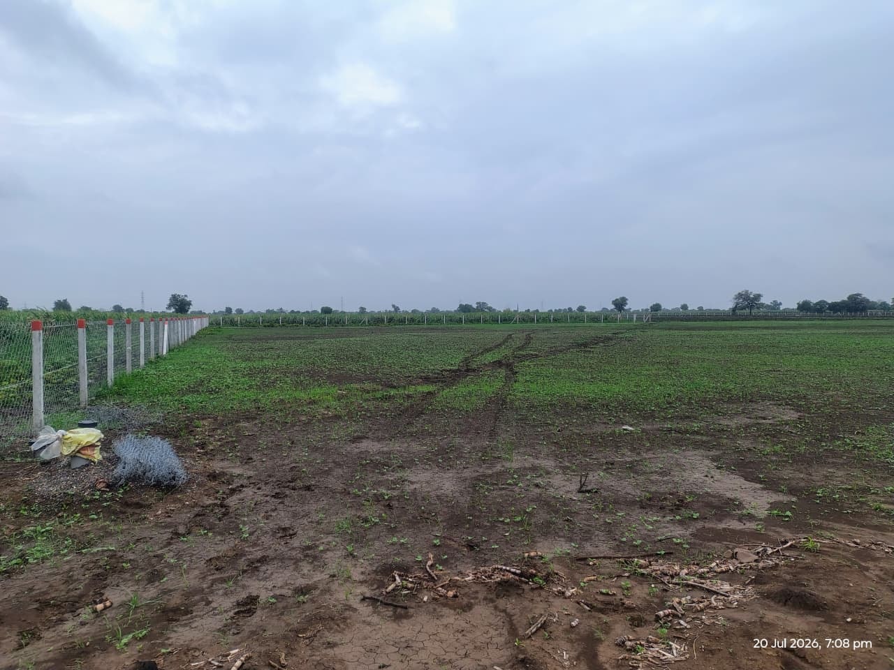 Farm fencing project completed by Khet Rakshak Industries