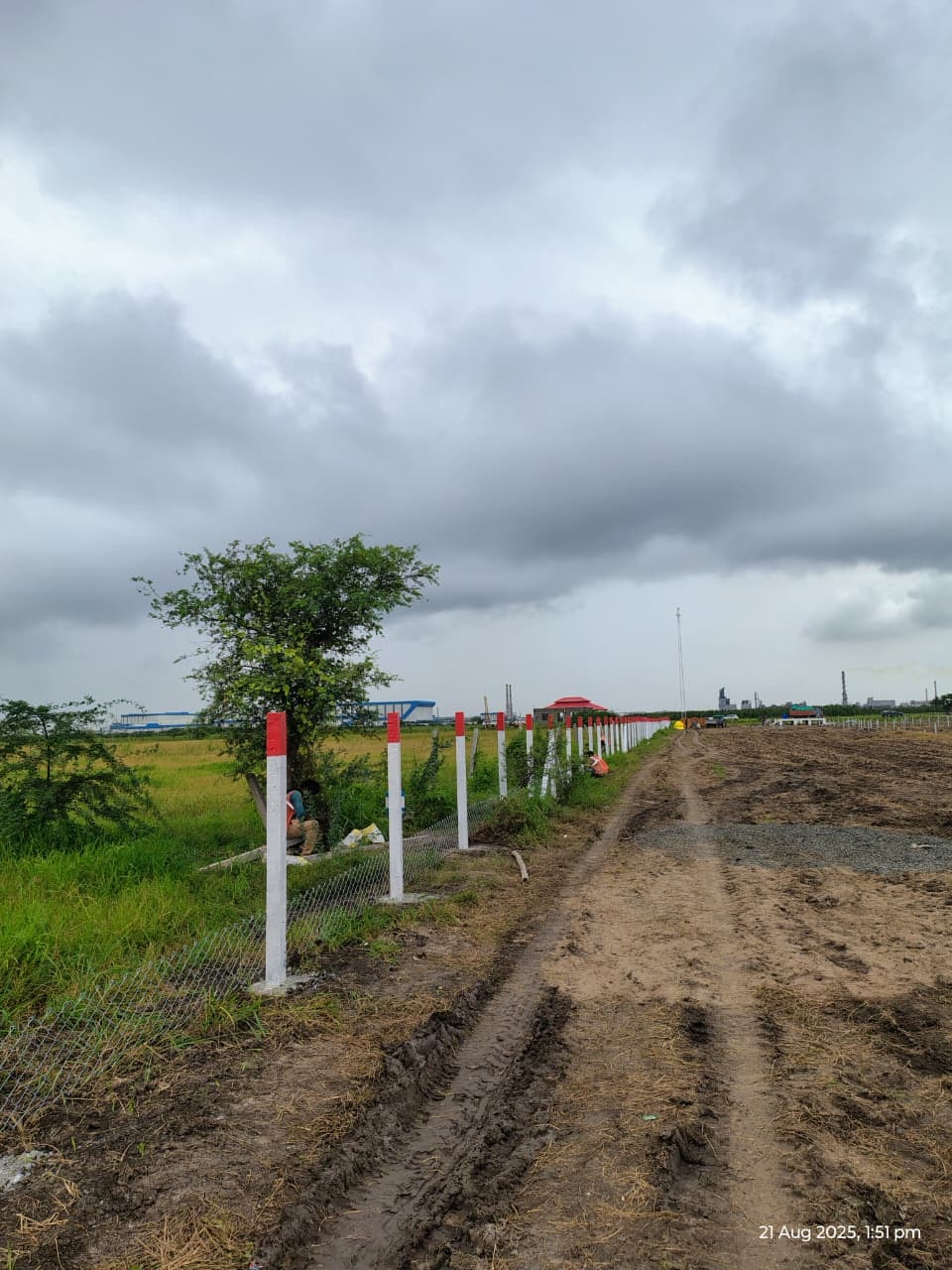 Farm fencing project completed by Khet Rakshak Industries
